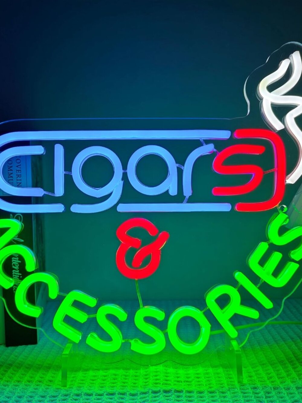 Cigars And Accessories Neon Sign